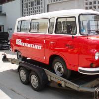 Oldtimer B100 von uns lackiert